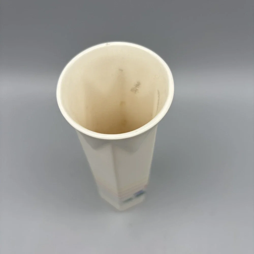 Vintage FTD Rainbow Vase 7